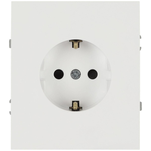Розетка ЭРА Arktik 16-2101-08 с заземлением 2P+E Schuko 16А-250В белый матовый Б0070421 Розетка ЭРА Arktik 16-2101-08 с заземлением 2P+E Schuko 16А-250В белый матовый Б0070421