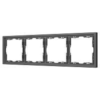 Рамка пластиковая FRM-NOBE-SFPL-4-GR Arlight 054226