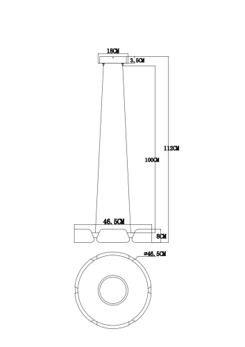 Подвесной светильник Freya FR6042PL-L86W фото 2