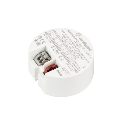 Блок питания Arlight ARJ-SP-27-PFC-R (27W, 15-42V, 0.6-0.65A) 048772