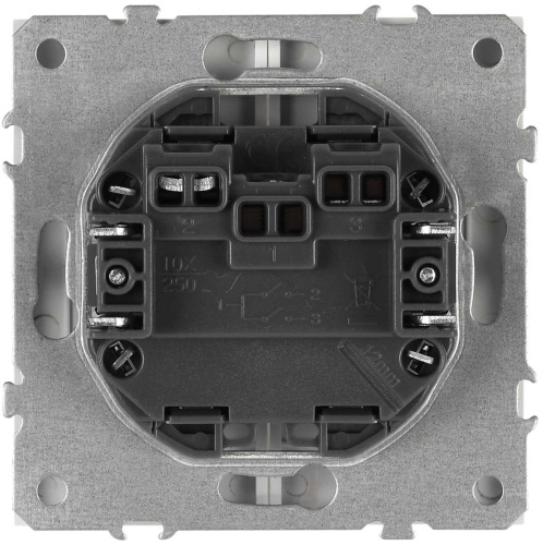 Переключатель ЭРА Galaxy 15-1106-01 двойной 10АХ-250В IP20 белый Б0070692 фото 4