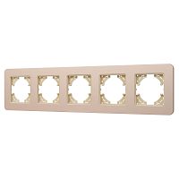 Рамка алюминиевая FRM-AKIRY-SFAL-5-GD Arlight 049748