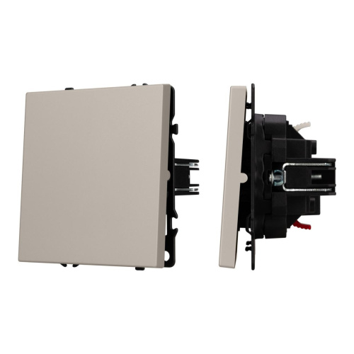 Механизм выключателя одноклавишный проходной SWT-NOBE-MKP1-SFPL-CA (230V, 10A) Arlight 059432