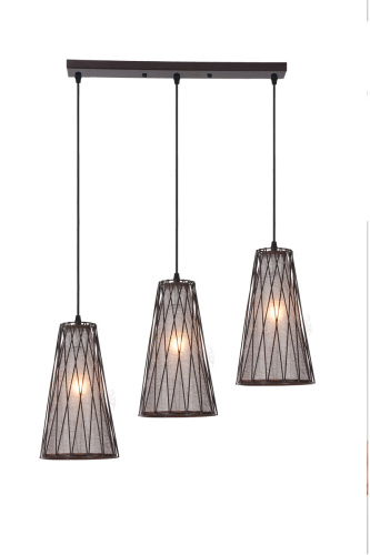 Подвесной светильник Escada 10166/3S E27*60W Brown Подвесной светильник Escada 10166/3S E27*60W Brown