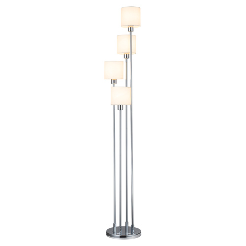 Напольный светильник Escada 1109/4 E14*40W Chrome/Beige
