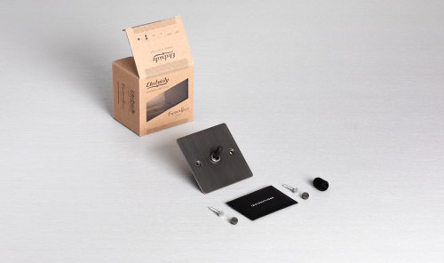 Выключатель 1G Toggle Smoked Bronze фото 2