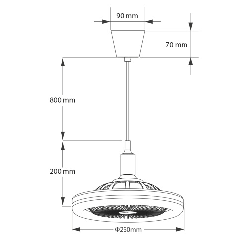 Подвесной светильник Escada 10210/S LED*24W White фото 3