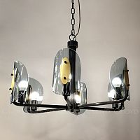 Люстра Cloyd ELAND C6 / Ø74 см - цвет кофе (арт.10049)