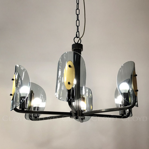 Люстра Cloyd ELAND C6 / Ø74 см - цвет кофе (арт.10049) Люстра Cloyd ELAND C6 / Ø74 см - цвет кофе (арт.10049)