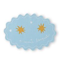 Салфетка под приборы A cosmic banquet Light Blue