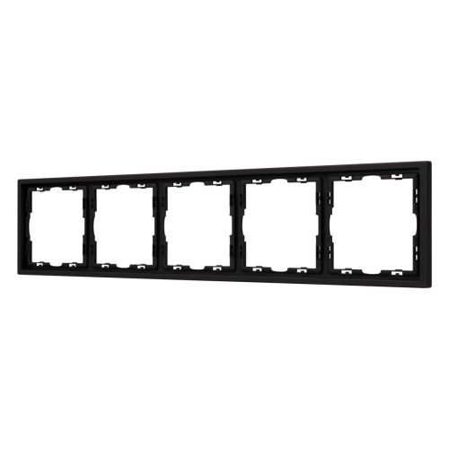 Рамка пластиковая FRM-NOBE-SFPL-5-BK Arlight 054228 Рамка пластиковая FRM-NOBE-SFPL-5-BK Arlight 054228