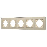Рамка стеклянная FRM-OMALI-SFGS-5-GD Arlight 049723