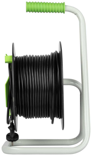 Удлинитель силовой ЭРА GREEN LINE GAZ-2x1-40m Greenline на катушке пластик 1 розетка без заземления 40м ПВС 2x1мм2 Б0065109 фото 5