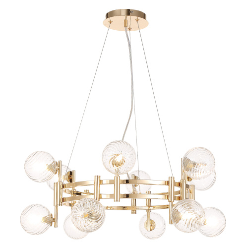 Люстра Crystal Lux LUXURY SP12 GOLD фото 2