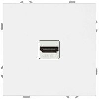 Розетка ЭРА Galaxy 15-3114-08 HDMI IP20 белый матовый Б0070801