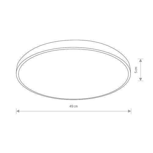 Потолочный cветильник Nowodvorski Agnes Round Led Pro White 10979 фото 3