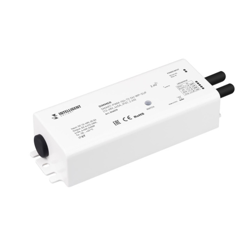 Диммер Arlight INTELLIGENT SMART-PWM-104-72-SH-WP-SUF (12-48V, 4x5A, IP67, 2.4G) 046519