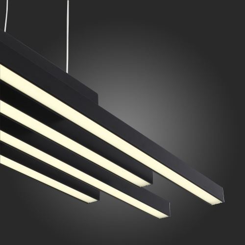 SL933.403.04 Люстра подвесная ST-Luce Черный/Белый,Черный LED 1*38W 3000K/4000K/6000K SAMENTO фото 8