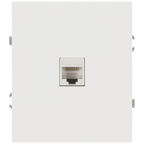 Розетка ЭРА Arktik 16-3107-08 информационная RJ45 белый матовый Б0070481 Розетка ЭРА Arktik 16-3107-08 информационная RJ45 белый матовый Б0070481