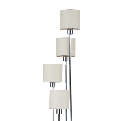 Напольный светильник Escada 1109/4 E14*40W Chrome/Beige фото 6