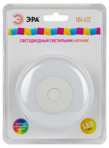 Ночник-светильник ЭРА NN-632-SW-W Б0057215 фото 7