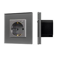 Розетка электрическая с Zigbee управлением SCT-OMALI-EUZB1-PL-GR (240V, 16A, Zigbee) Arlight 050101
