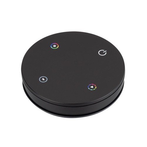 INTELLIGENT ARLIGHT Пульт SMART-801-22-1G-RGBW Black (3V, Magnet, 2.4G) (IARL, IP20 Пластик, 5 лет) 046479