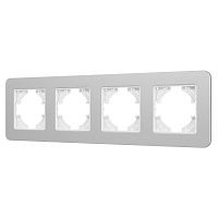 Рамка алюминиевая FRM-AKIRY-SFAL-4-SR Arlight 049743