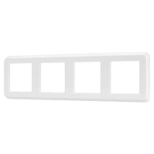 Рамка пластиковая FRM-VERSA-PL-4-WH Arlight 045187