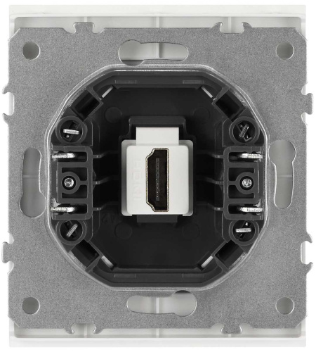Розетка ЭРА Arktik 16-3114-01 HDMI белый Б0070504 фото 3