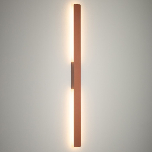 Уличный настенный светильник Nowodvorski Demi Led M Brick red 11557 фото 8