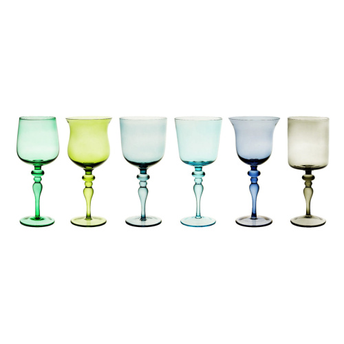 Набор бокалов Diseguale Blue/Green set of 6