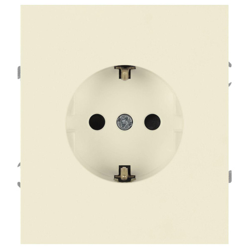 Розетка ЭРА Arktik 16-2102-02 с заземлением 2P+E Schuko со шторками 16А-250В слоновая кость Б0070425