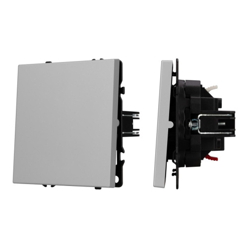 Механизм выключателя одноклавишный проходной SWT-NOBE-MKP1-SFPL-IS (230V, 10A) Arlight 059433