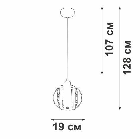 Подвесной светильник Vitaluce V2852-1/1S фото 5 Подвесной светильник Vitaluce V2852-1/1S фото 5