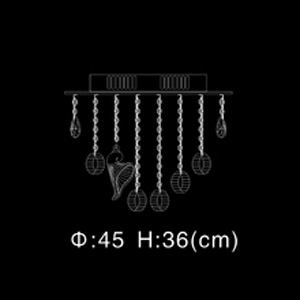 Потолочный светильник MX102772-9A фото 2 Потолочный светильник MX102772-9A фото 2