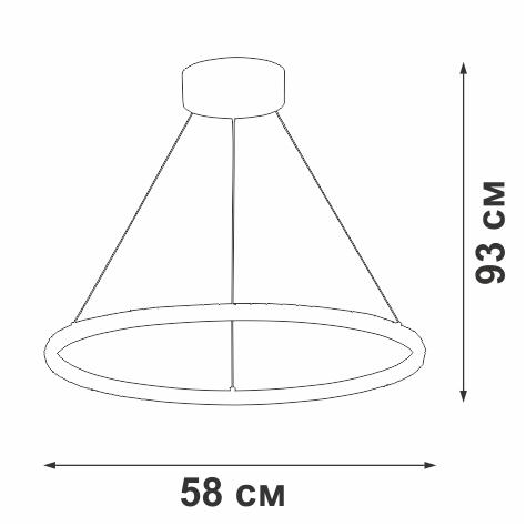 Подвесной светодиодный светильник Vitaluce V04628-03/1S фото 3 Подвесной светодиодный светильник Vitaluce V04628-03/1S фото 3