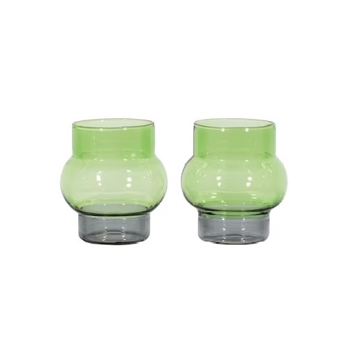 Стакан Bump Short Green set of 2 Стакан Bump Short Green set of 2