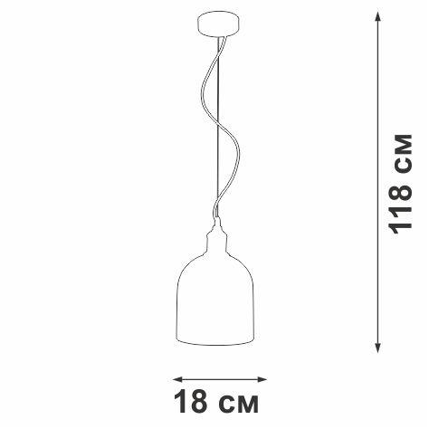 Подвесной светильник Vitaluce V2950-1/1S фото 4 Подвесной светильник Vitaluce V2950-1/1S фото 4