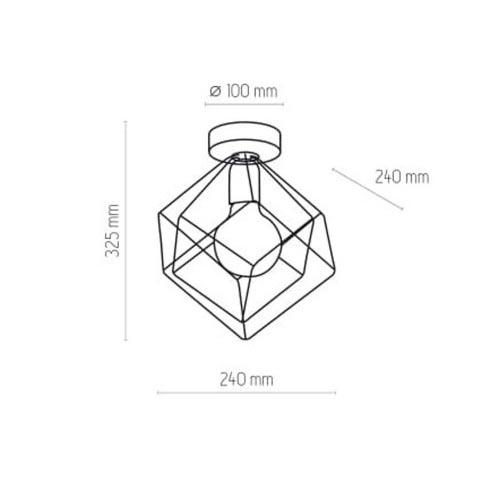 Потолочный светильник TK Lighting 2702 Alambre фото 2 Потолочный светильник TK Lighting 2702 Alambre фото 2