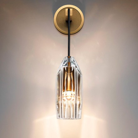 Бра Cloyd TESIS-B W1 / выс. 45 см - латунь (арт.20200) Бра Cloyd TESIS-B W1 / выс. 45 см - латунь (арт.20200)