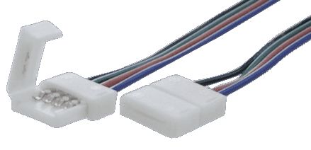Коннектор для ленты RGB SWG 4pin-10mm30mm-1 000171 фото 2 Коннектор для ленты RGB SWG 4pin-10mm30mm-1 000171 фото 2