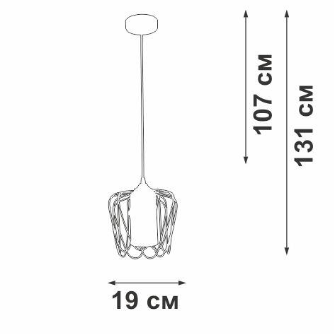 Подвесной светильник Vitaluce V2846-0/1S фото 2 Подвесной светильник Vitaluce V2846-0/1S фото 2