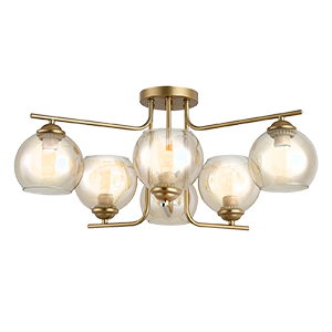 Потолочный светильник Escada 1134/6 E27*60W Сhampangne gold Потолочный светильник Escada 1134/6 E27*60W Сhampangne gold