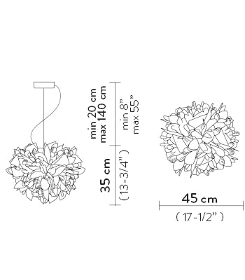 Подвесной светильник Veli Foliage S фото 3 Подвесной светильник Veli Foliage S фото 3