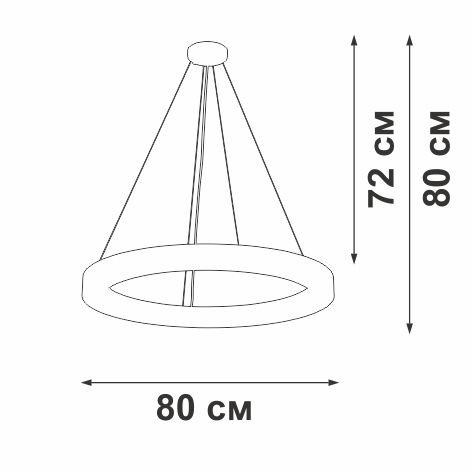 Подвесной светодиодный светильник Vitaluce V3890-1/1S фото 3 Подвесной светодиодный светильник Vitaluce V3890-1/1S фото 3