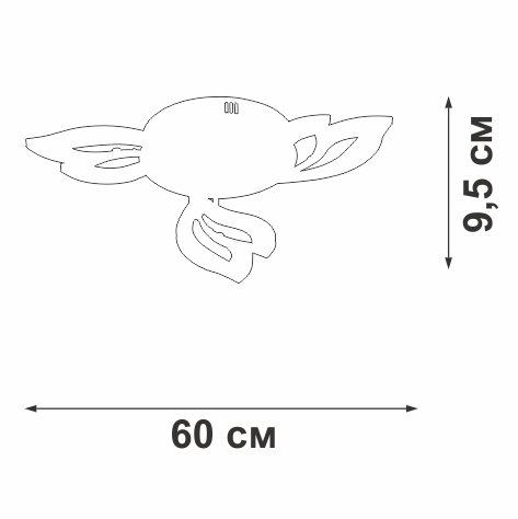 Люстра Vitaluce V2520-0/3PL фото 2 Люстра Vitaluce V2520-0/3PL фото 2