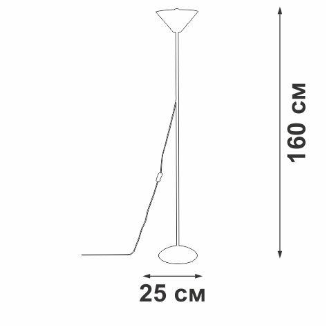 Торшер Vitaluce V2841-0/1P фото 5 Торшер Vitaluce V2841-0/1P фото 5