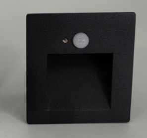 IT015-0308 black светильник встраиваемый с датчиком движения IT015-0308 black светильник встраиваемый с датчиком движения