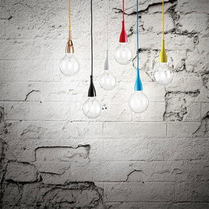 Подвесной светильник Ideal Lux Minimal SP1 Bianco 009360 фото 3 Подвесной светильник Ideal Lux Minimal SP1 Bianco 009360 фото 3